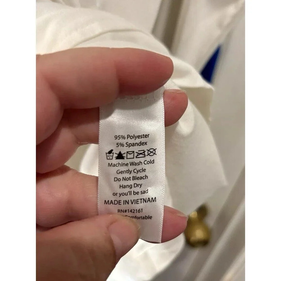 Lularoe‎ Amber Hoodie White With Blue Stars Large USA NWT - Picture 7 of 7